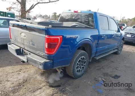 2022 Ford F-150 Xlt из США, поврежденный, VIN 1FTEW1EPXNFA45435